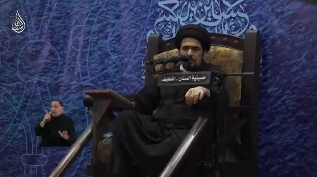 ⁣السيد منير الخباز - بكاء الإمام زين العابدين عليه السلام إعلاماً مضاداً للإعلام الاموي
