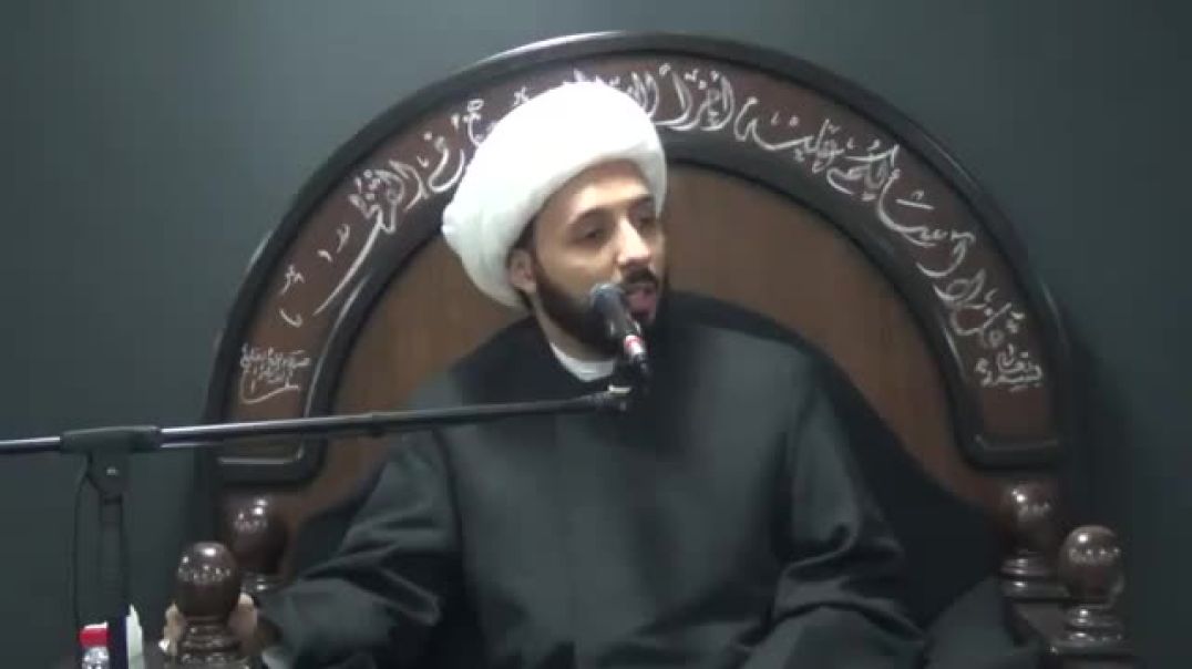 الشيخ أحمد سلمان - الإمام زين العابدين(ع) إستخدم البكاء لإدانة بني أمية ومنع سقوط مأساة كربلاء