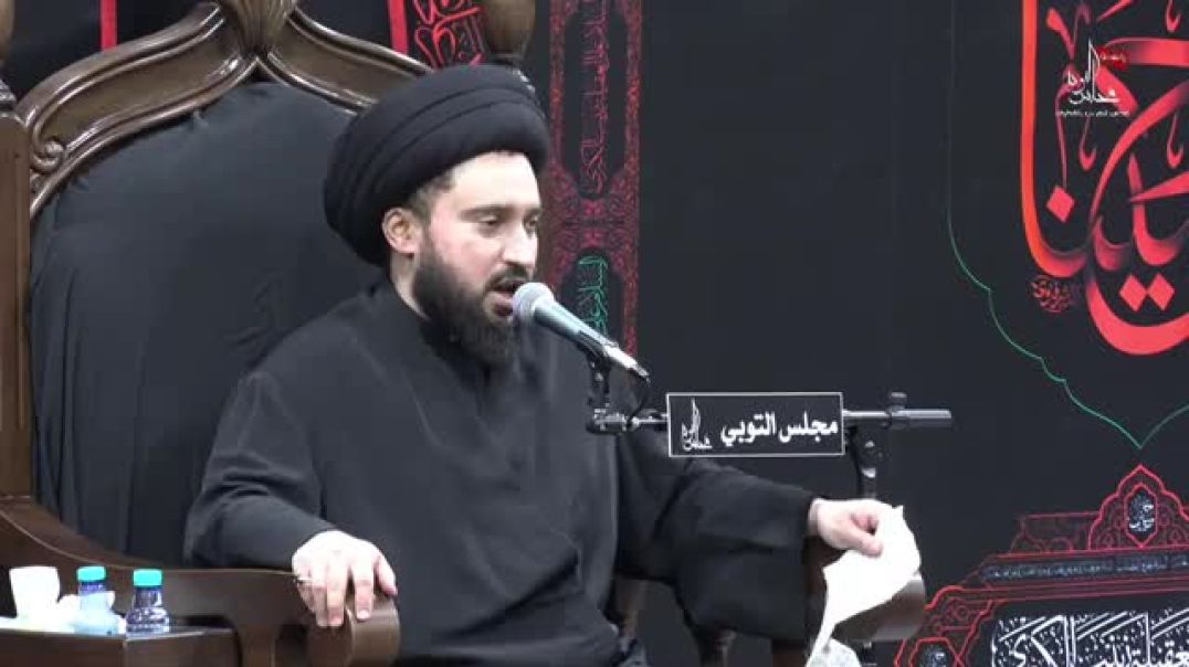 السيد محمد القصاب - عزاء شهادة الإمام الحسن المجتبى عليه السلام _اتخوصر على قبر الحسن مهجة المختار_