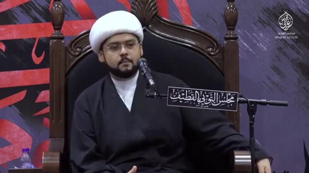 ⁣الشيخ علي البيابي - حال الإنسان عندما يكون غير مطمئن