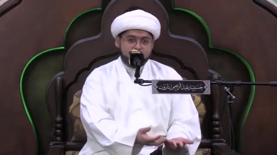 ⁣الشيخ علي البيابي - معنى حمل السيدة فاطمة الزهراء (ع) بالإمام الحسين (ع) كُرهاً ووضعه كُرهاً