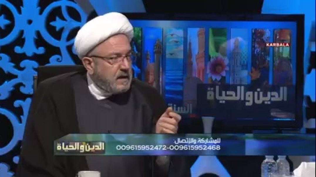 ⁣الشيخ محمد كنعان - تحول أبو الفضل العباس عليه السلام إلى الماء الذي يروي كل عطشان