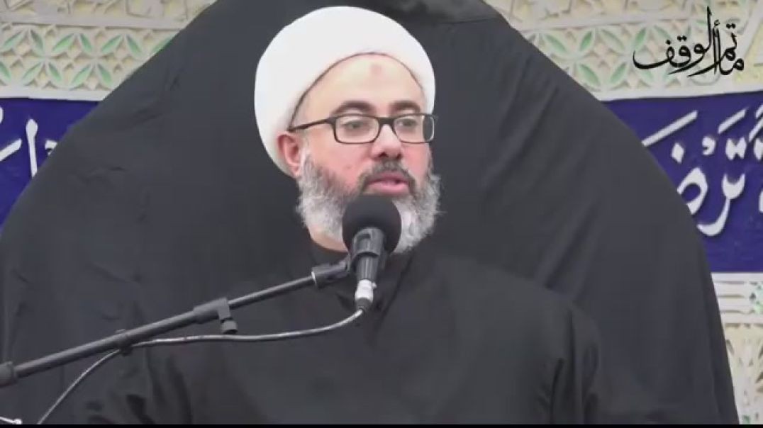 ⁣الشيخ مصطفى الموسى: الإمام الحسين (ع) يُحدث أصحابه بشيء غير مسارهم وجعل الموت لا يعني لهم شيء