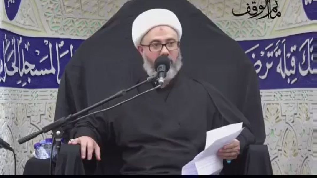 ⁣الشيخ مصطفى الموسى - تحول لحم أبل نهبها الأعداء من مخيم الإمام الحسين (ع) وطبخوها إلى مثل العلقم ودم
